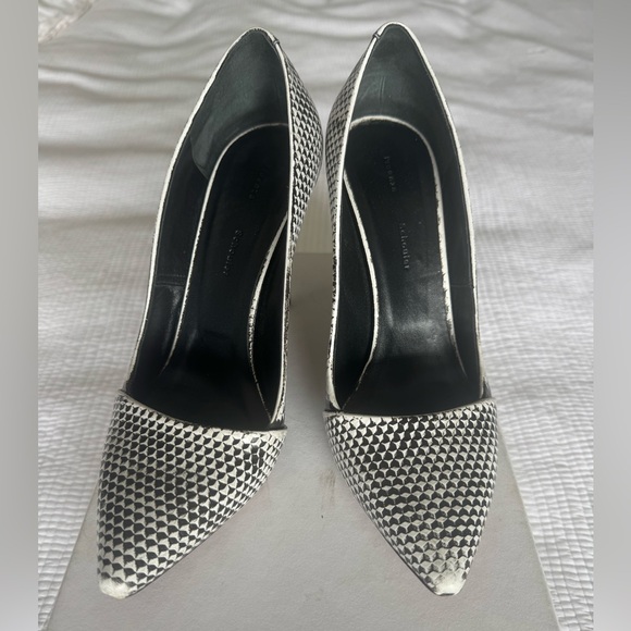 Proenza Schouler D-Pump Black and White - Picture 1 of 5